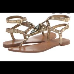 Dolce Vita Gold Metallic Sandals